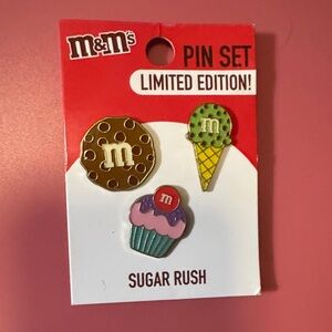 M&M'S Limited Edition Dessert Pin Set